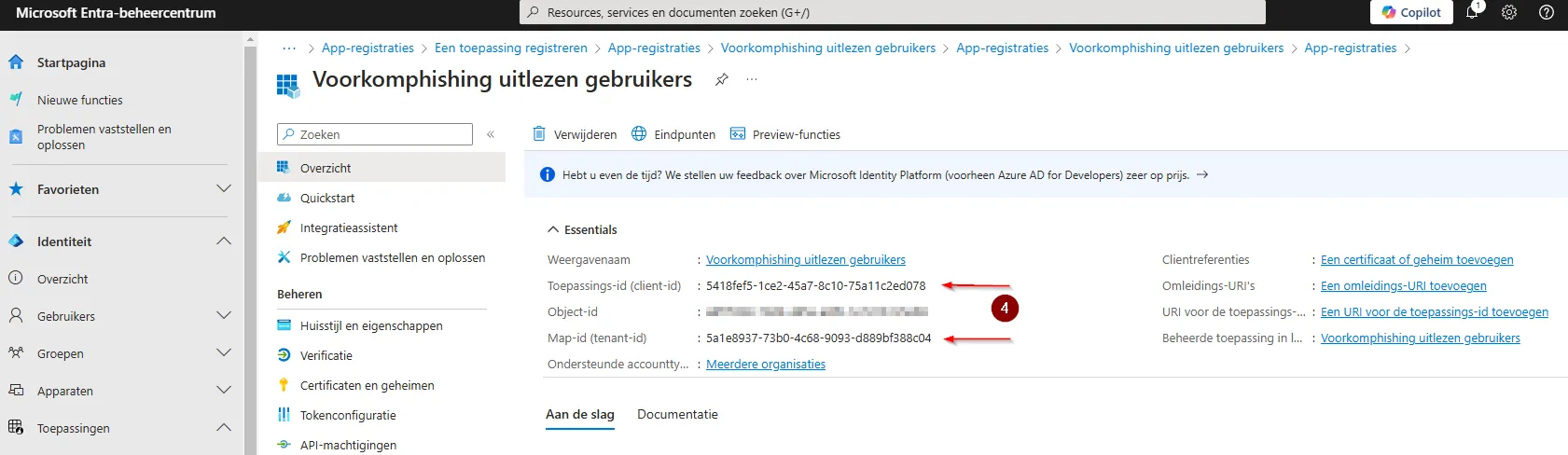 Schermafbeelding